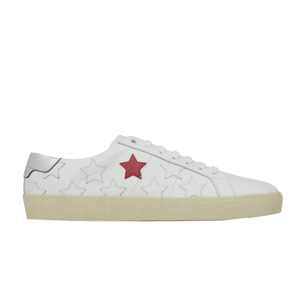 Krossovki-Saint-Laurent-Court-Classic-SL-06-California-Low-Stars-Bright-White