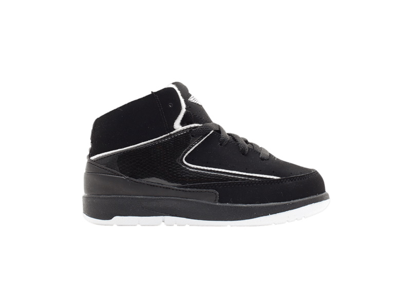 Кроссовки Jordan 2 Retro TD Black White