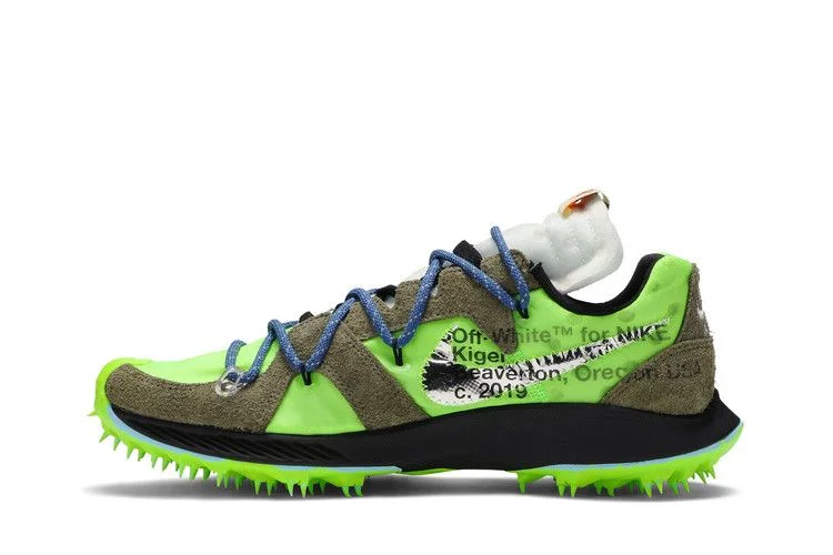 Кроссовки Off-White x Nike Wmns Air Zoom Terra Kiger 5 'Athlete in Progress - Electric Green'