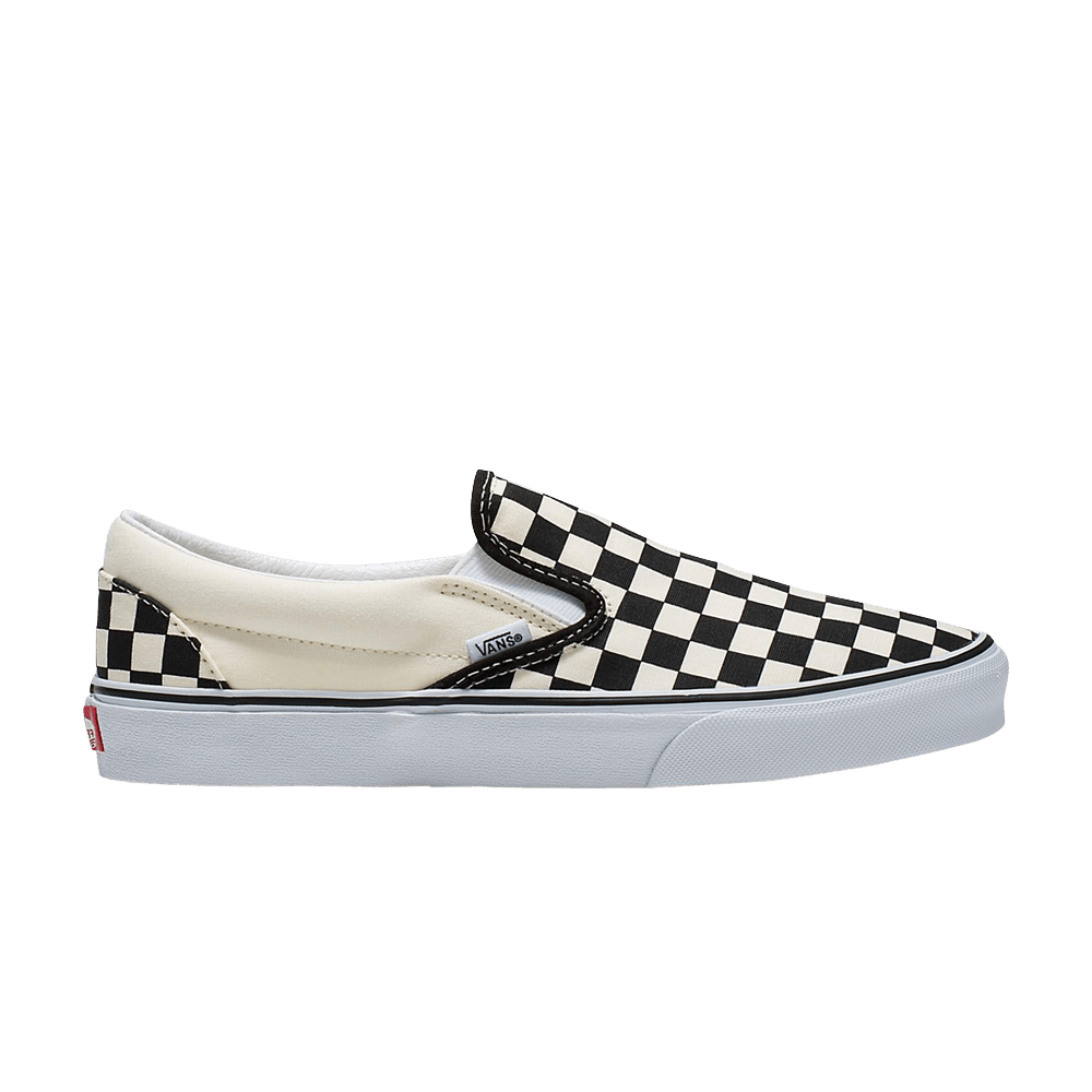 Vans Classic Slip-On Wide 'Checkerboard - Black White'
