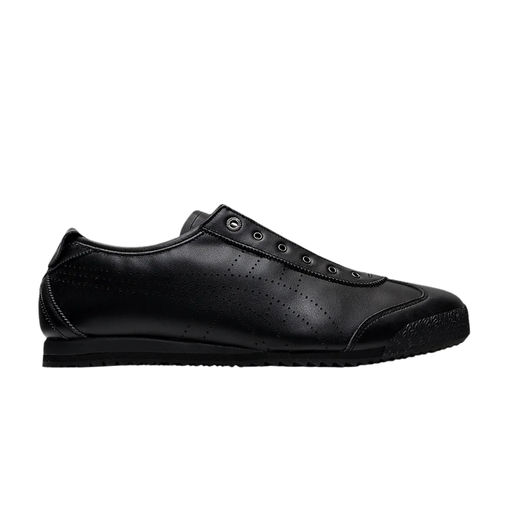 Кроссовки Onitsuka Tiger Mexico 66 SD Slip-On 'Punched Stripes - Triple Black'