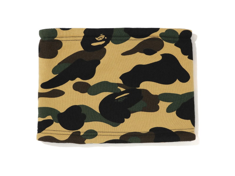Шарф BAPE 1st Camo Neck Warmer Yellow