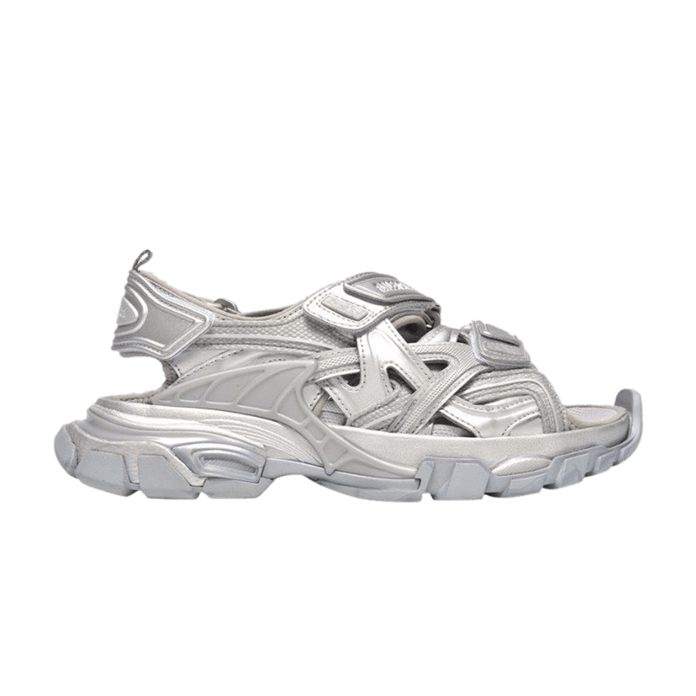 Сандалии Balenciaga Wmns Track Sandal 'Silver Metallic'