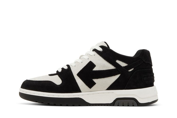 Кроссовки Off-White Out of Office 'Black White Suede'