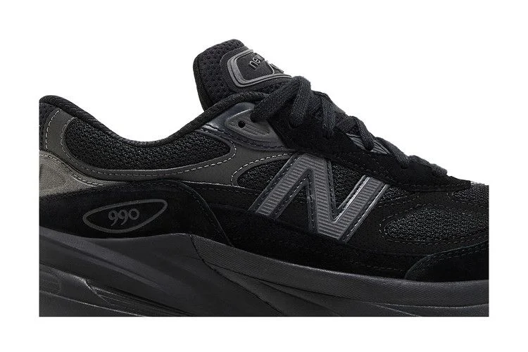 Кроссовки New Balance 990v6 Big Kid 'Black Metallic'