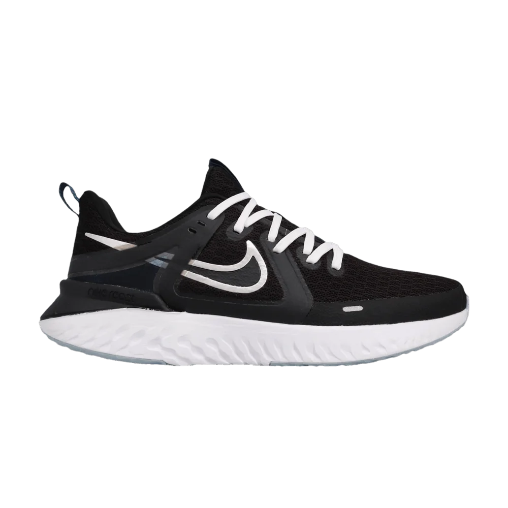Krossovki-Nike-Legend-React-2-Black-Metallic-Silver