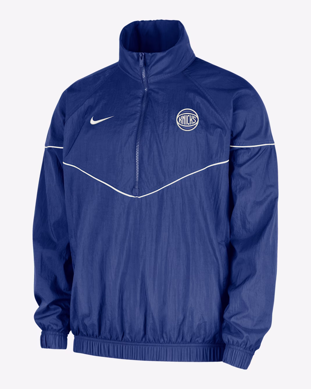 Мужской анорак Nike NBA New York Knicks Courtside Windrunner Rush Blue/Sail
