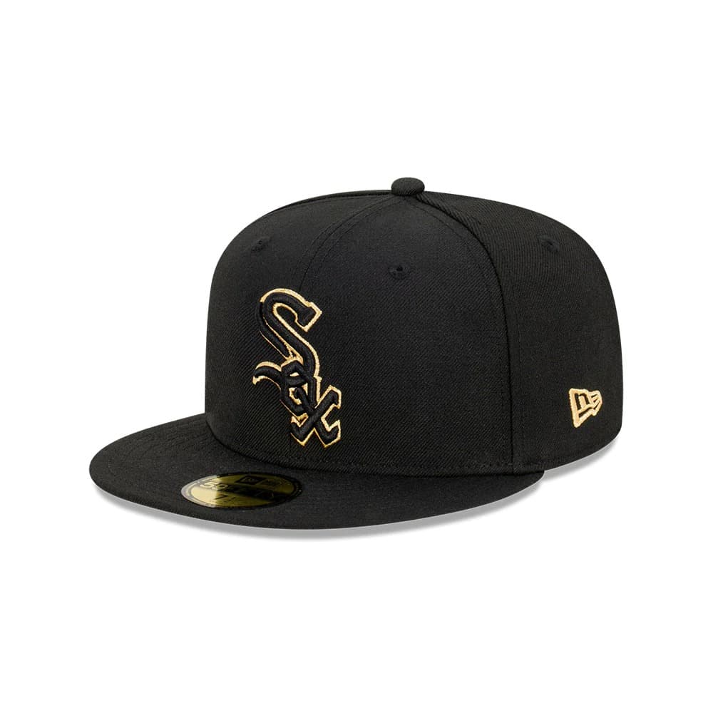 Бейсболка New Era Chicago White Sox 59FIFTY Metallic Accent MLB Fitted Hat