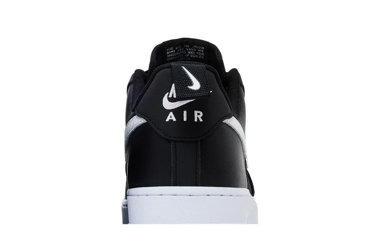 Кроссовки Nike Air Force 1 '07 Lv8 'Carbon Fiber Swoosh Black White'