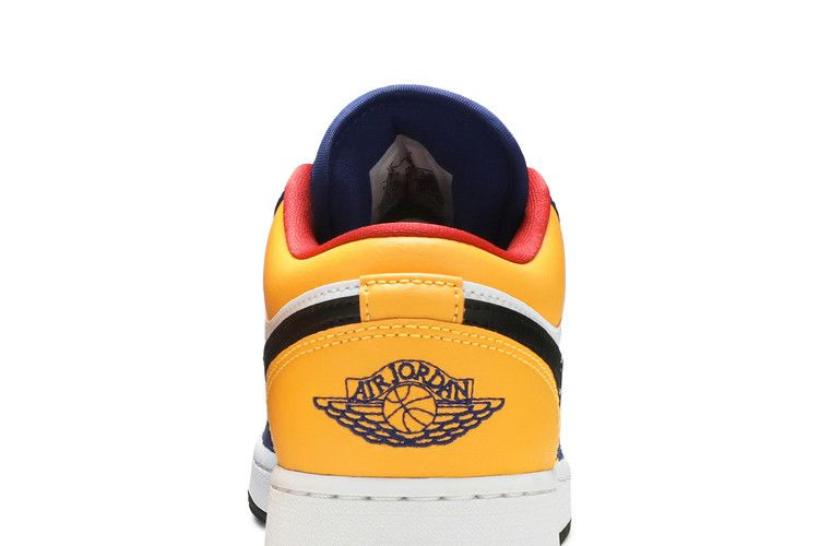 Кроссовки Air Jordan 1 Low GS 'Royal Yellow'