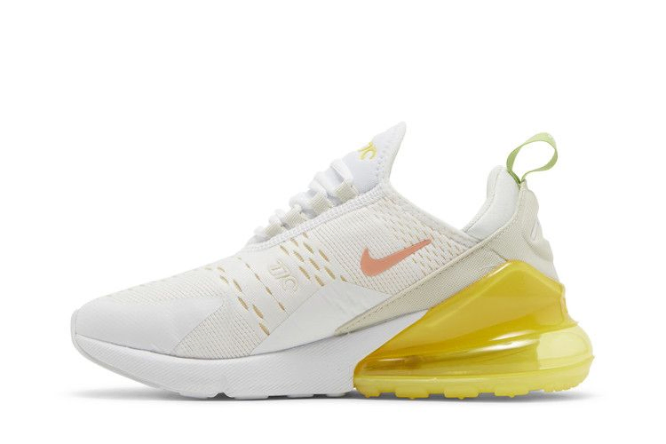 Кроссовки Nike Wmns Air Max 270 'White Yellow Strike'