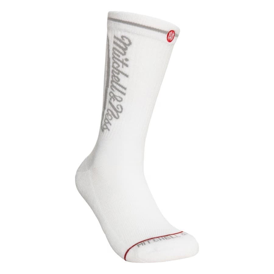 Спортивные носки Mitchell & Ness Black White Gray 3-Pack 1904 Crew Socks