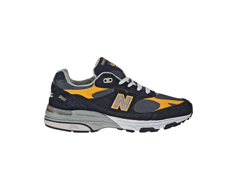 Кроссовки New Balance 993 Made in USA Navy Yellow
