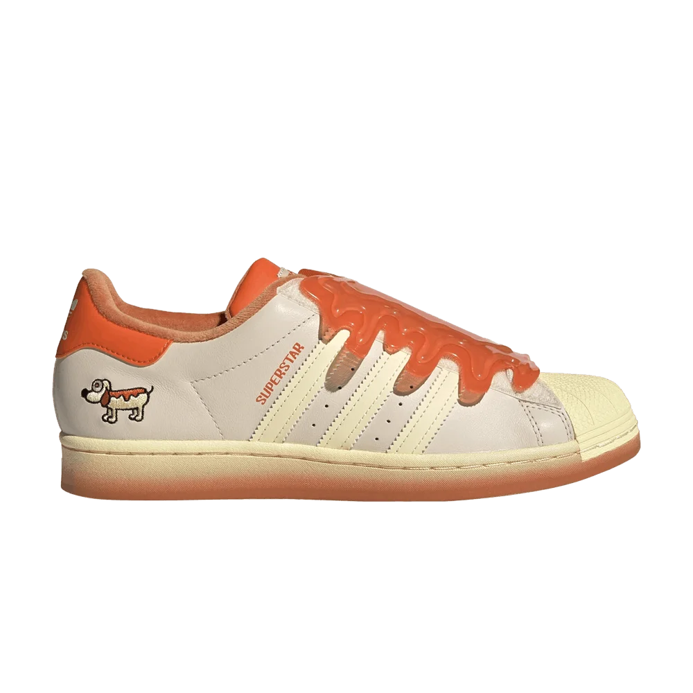Кроссовки Melting Sadness x adidas Superstar 'Hotdog'