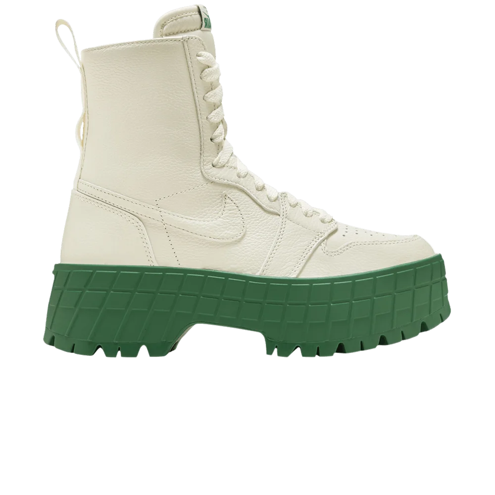 Krossovki-Wmns-Air-Jordan-1-High-Brooklyn-Coconut-Milk-Pine-Green
