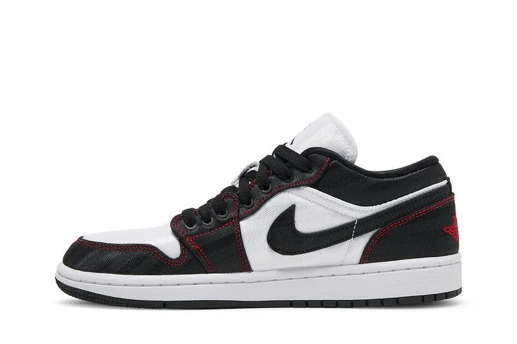 Кроссовки Wmns Air Jordan 1 Low SE Utility 'White Black Red'