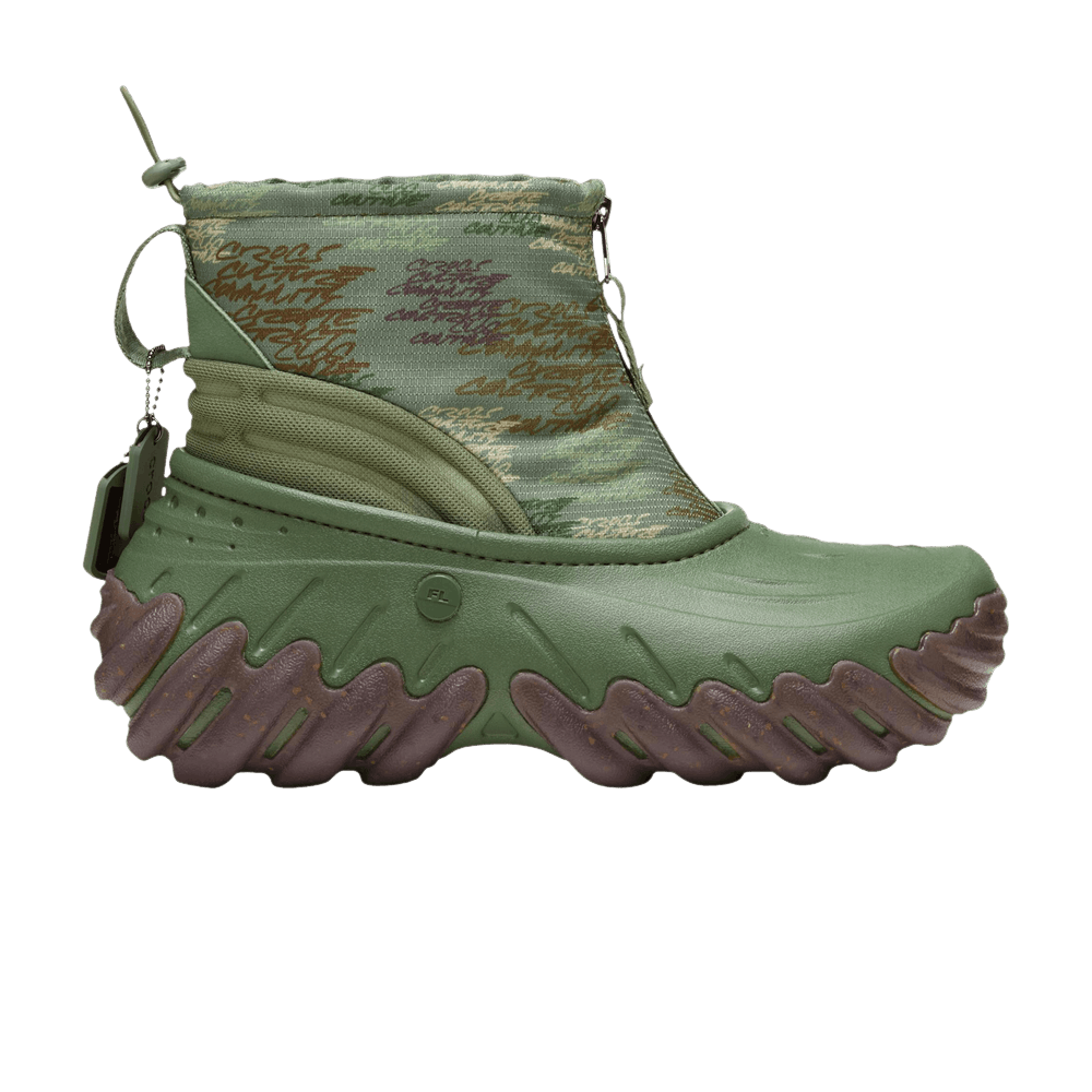 Кроссовки Crocs Futura Laboratories x Echo Boot 'Army Green'