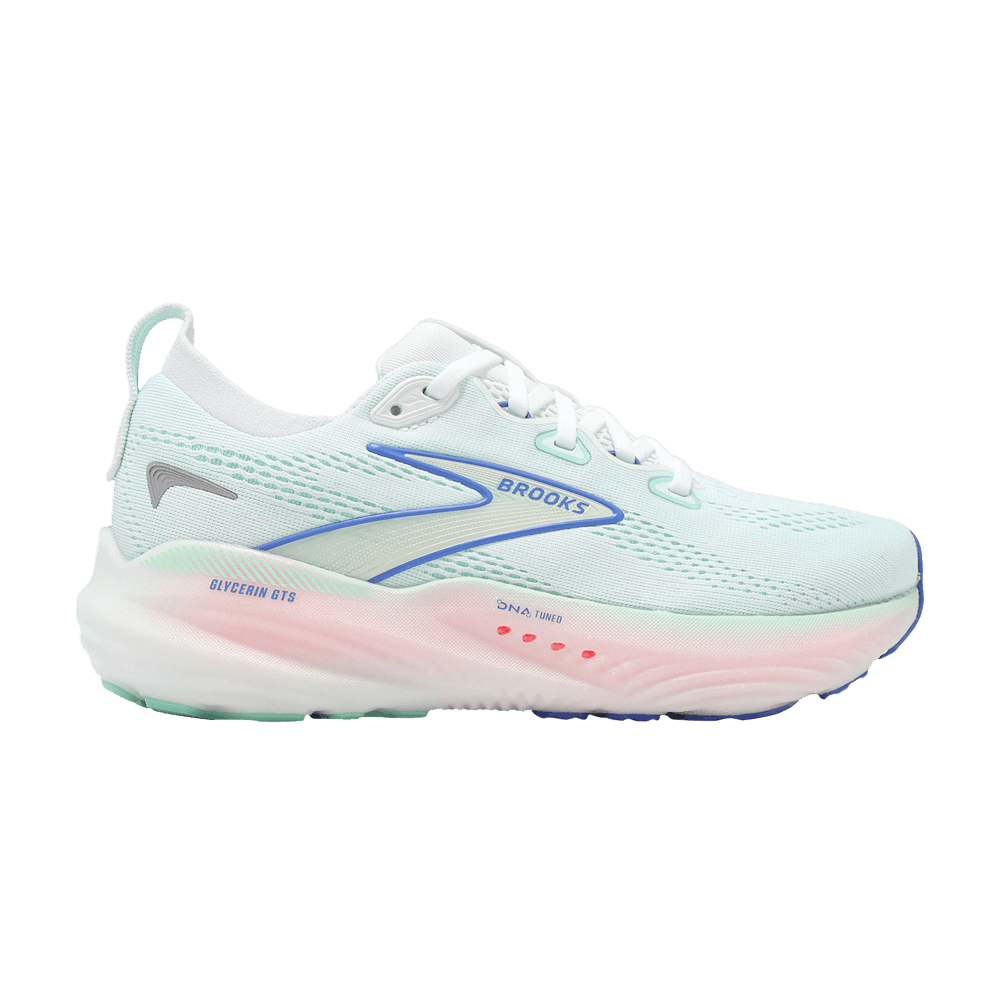 Кроссовки Brooks Wmns Glycerin GTS 22 D Wide 'Limpet Shell Amparo Blue'