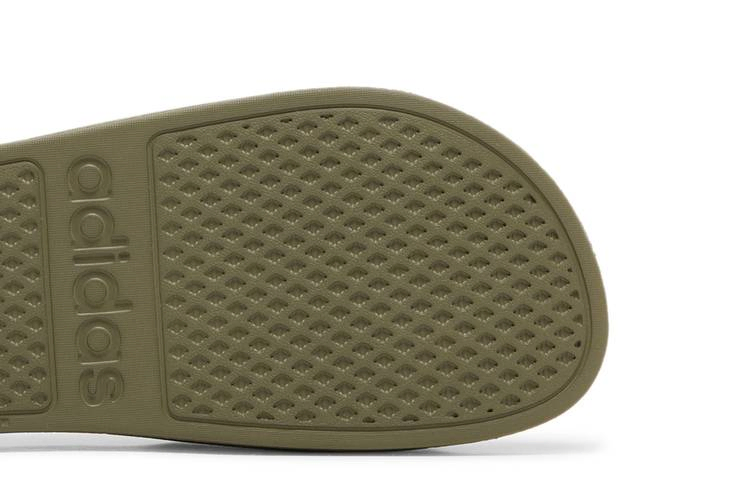 Adidas Adilette Aqua Slides 'Olive Strata'