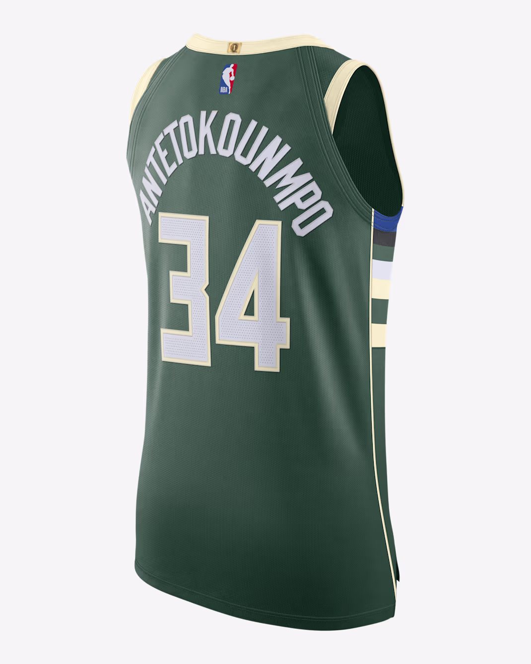 Баскетбольное джерси Nike NBA Giannis Antetokounmpo MIL Icon Edition Authentic 2020