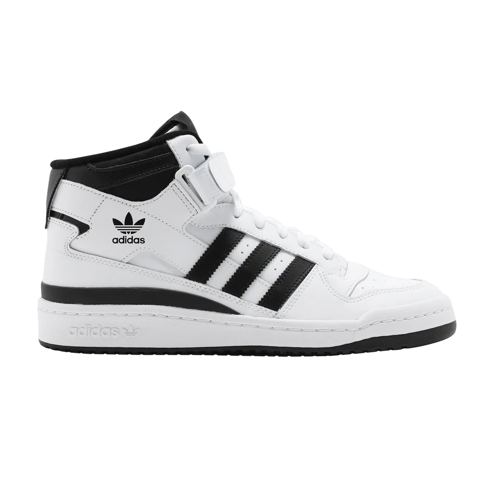 Кроссовки adidas Forum Mid 'White Black'