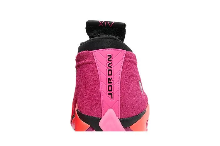 Кроссовки Wmns Air Jordan 14 Retro Low 'Shocking Pink'