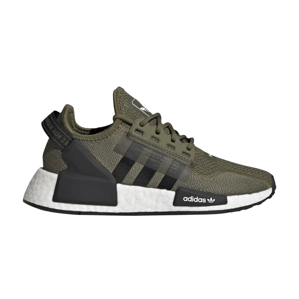 Кроссовки Adidas NMD_R1 V2 J 'Focus Olive'