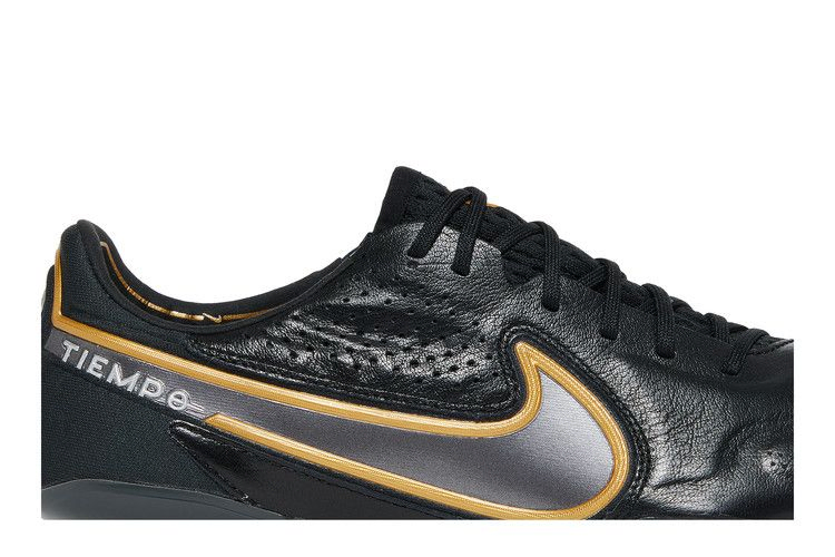 Кроссовки Nike Tiempo Legend 9 Elite FG 'Black Metallic Gold'