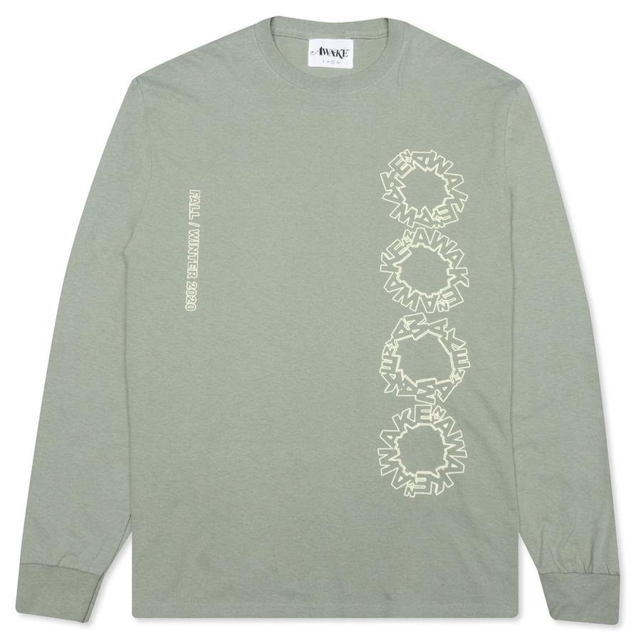 Футболка Awake Ceremony L/S T-shirt Sage