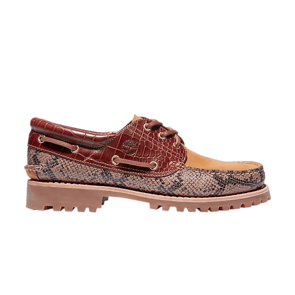 Krossovki-Timberland-3-Eye-Classic-Lug-Boat-Animalier-Print-Brown