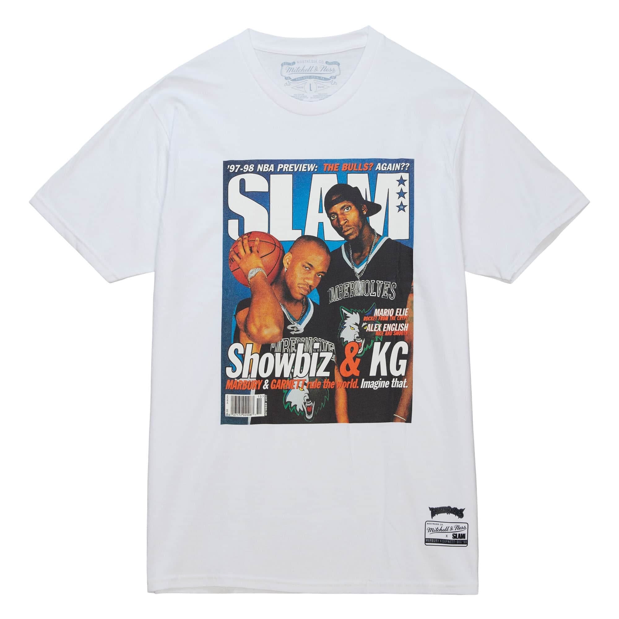 Футболка Mitchell & Ness Slam Cover Minnesota Timberwolves T-Shirt