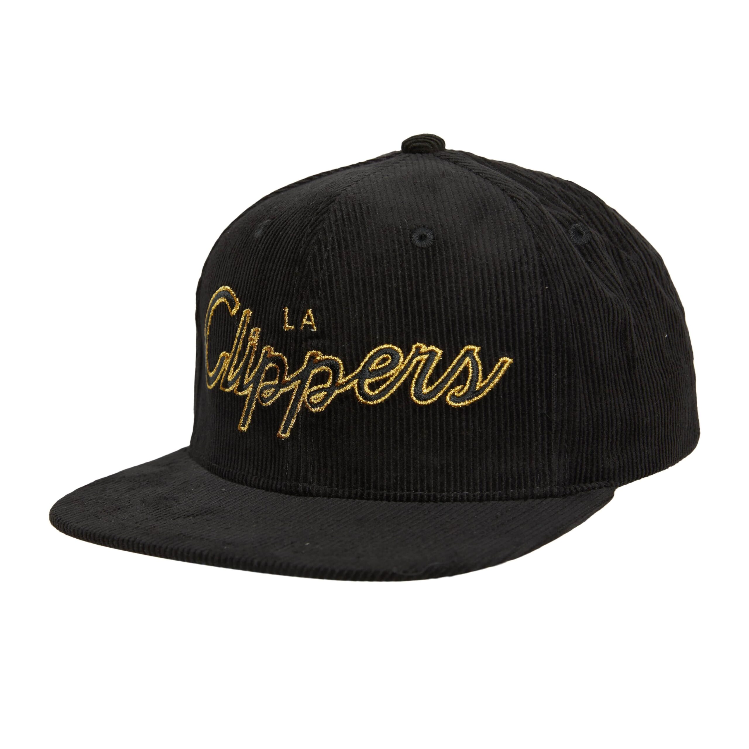 Mitchell-Ness-Cord-Script-Snapback-Los-Angeles-Clippers-Hat-scaled