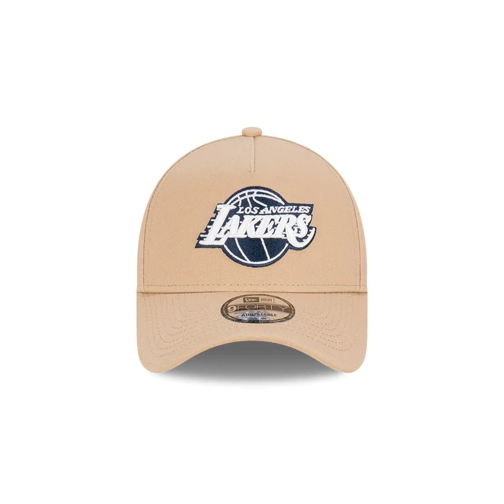 Бейсболка New Era Los Angeles Lakers Camel Ocean 9FORTY A-Frame NBA Snapback Hat