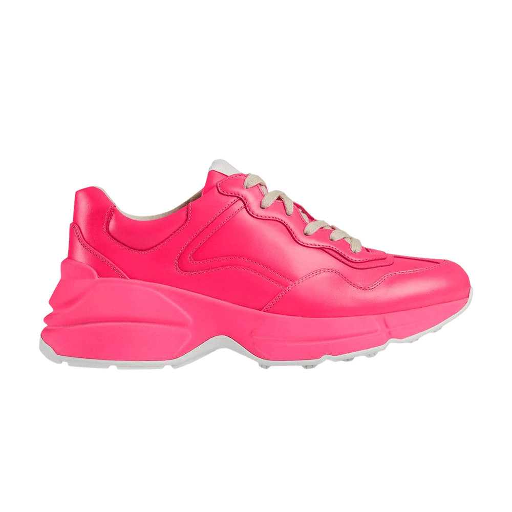 Кроссовки Gucci Rhyton Low 'Fuchsia Fluorescent'