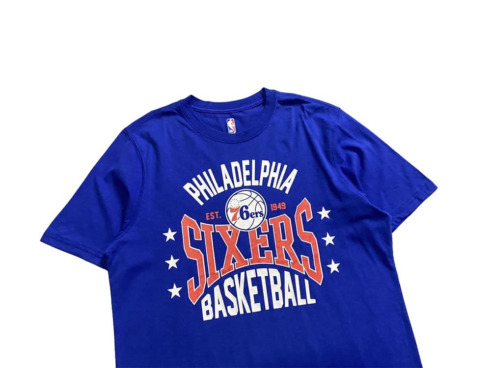 Футболка Main Squeeze NBA Philadelphia 76ers Blue T-Shirt