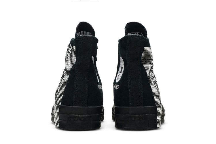 Кроссовки Joy Division x Pleasures x Converse Chuck 70 High 'Black White'