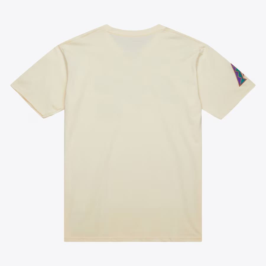 Футболка Mitchell & Ness Randy Johnson Cream Arizona Diamondbacks Name & Number T-Shirt