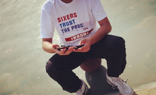 Phila-Sixers-Trust-The-Process-White-Tee-5