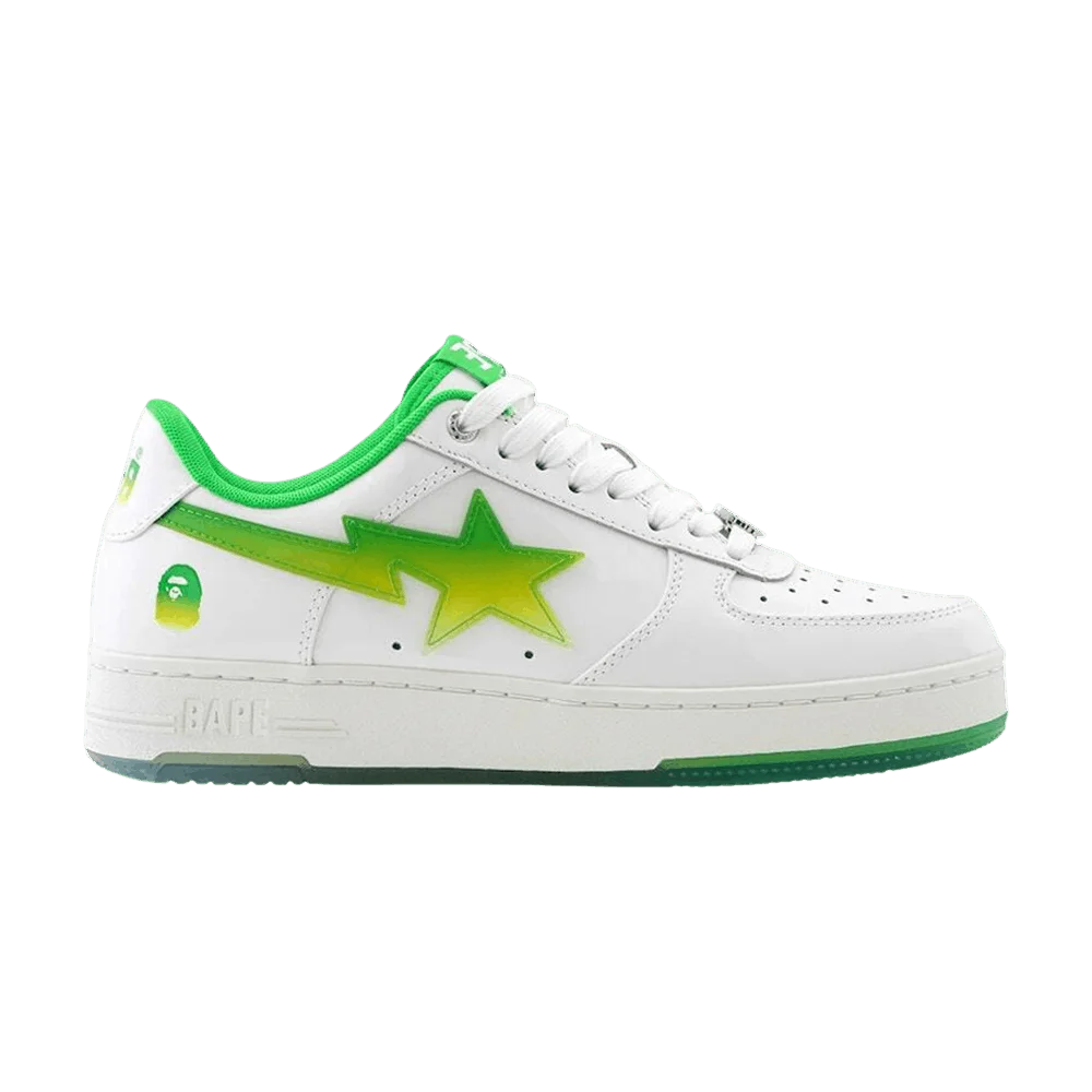 Кроссовки Bape Sta #4 'Green White'