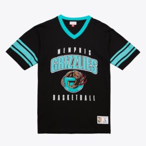 Mitchell-Ness-Black-Memphis-Grizzlies-Hardwood-Classics-Retro-Logo-V-Neck-T-Shirt-300x300