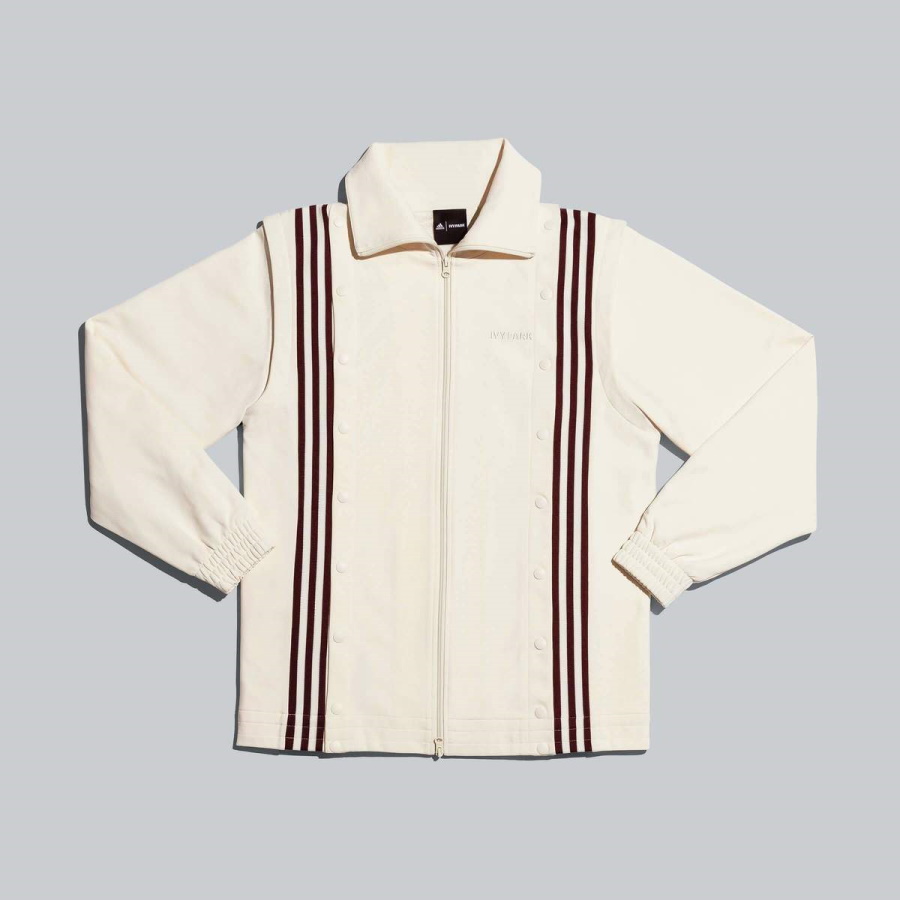 Куртка adidas Ivy Park Snap Track Jacket Ecru Tint/Maroon