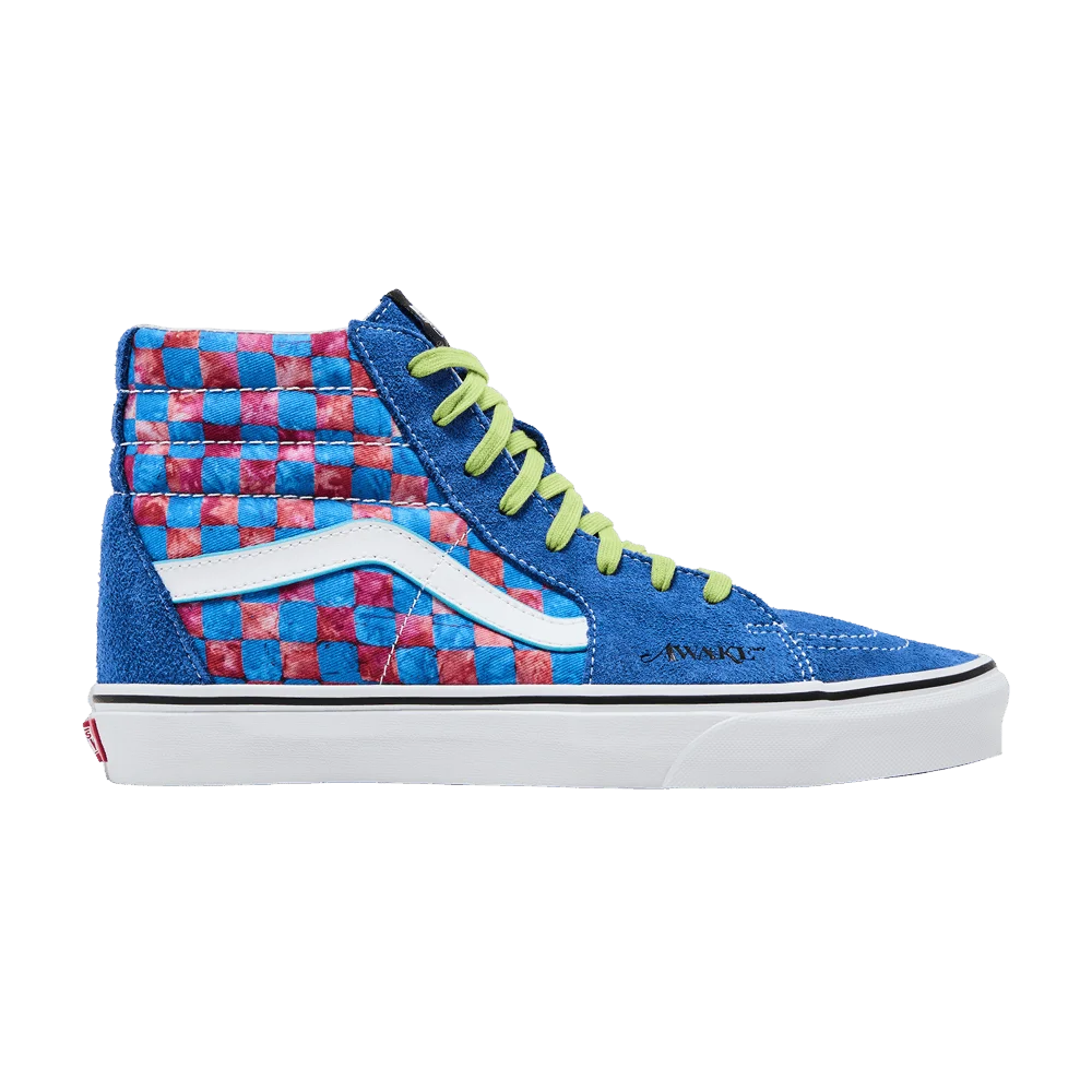 Awake NY x Vans Sk8-Hi 'Blue Checkerboard'