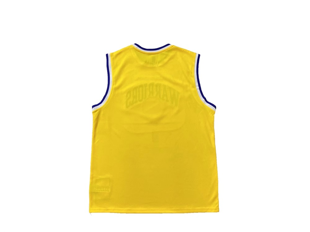 Баскетбольная джерси Buck Up Golden State Warriors Yellow Jersey