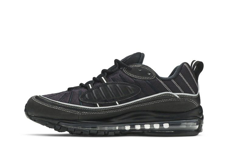 Кроссовки Nike Air Max 98 'Black Silver'