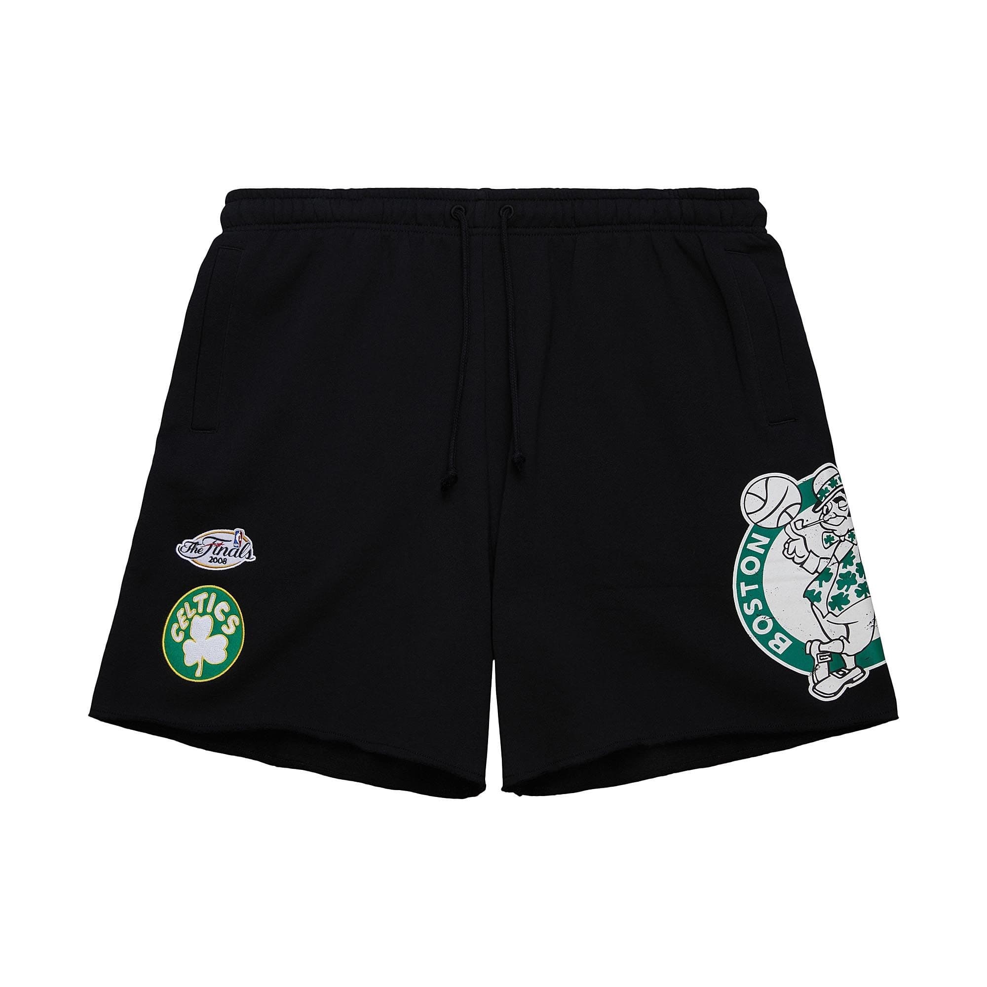 Спортивные шорты Mitchell & Ness Postgame Fleece Vintage Logo Boston Celtics Shorts