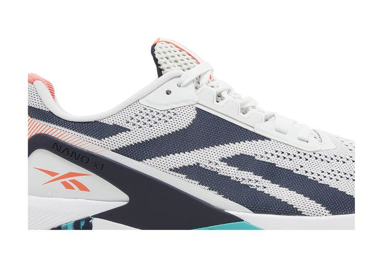 Кроссовки Reebok Nano X1 'White Navy Teal'