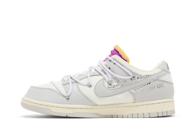 Кроссовки Off-White x Nike Dunk Low 'Lot 03 of 50'