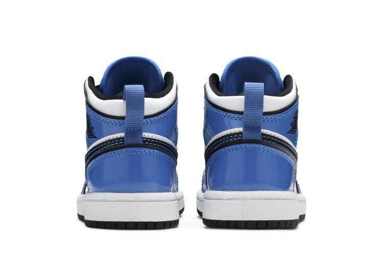 Кроссовки Air Jordan 1 Mid SE PS 'Signal Blue'