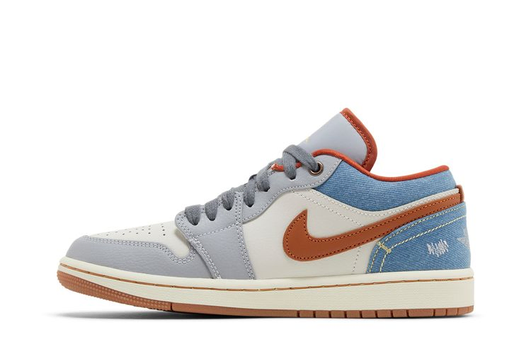 Кроссовки Wmns Air Jordan 1 Low 'Phantom Denim'