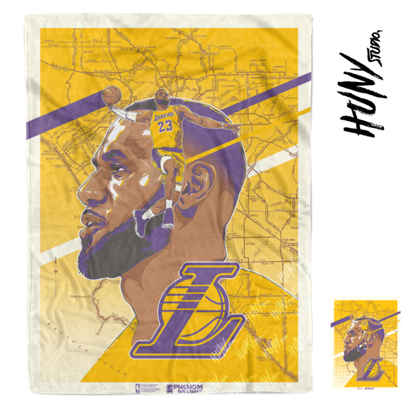 Плед LeBron James Blanket – Basketball Fan Gift